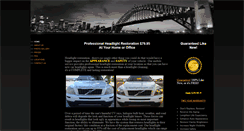 Desktop Screenshot of headlightfacelift.com